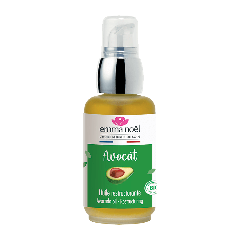 Emma Noël -- Huile vierge d'avocat bio - 50 mL